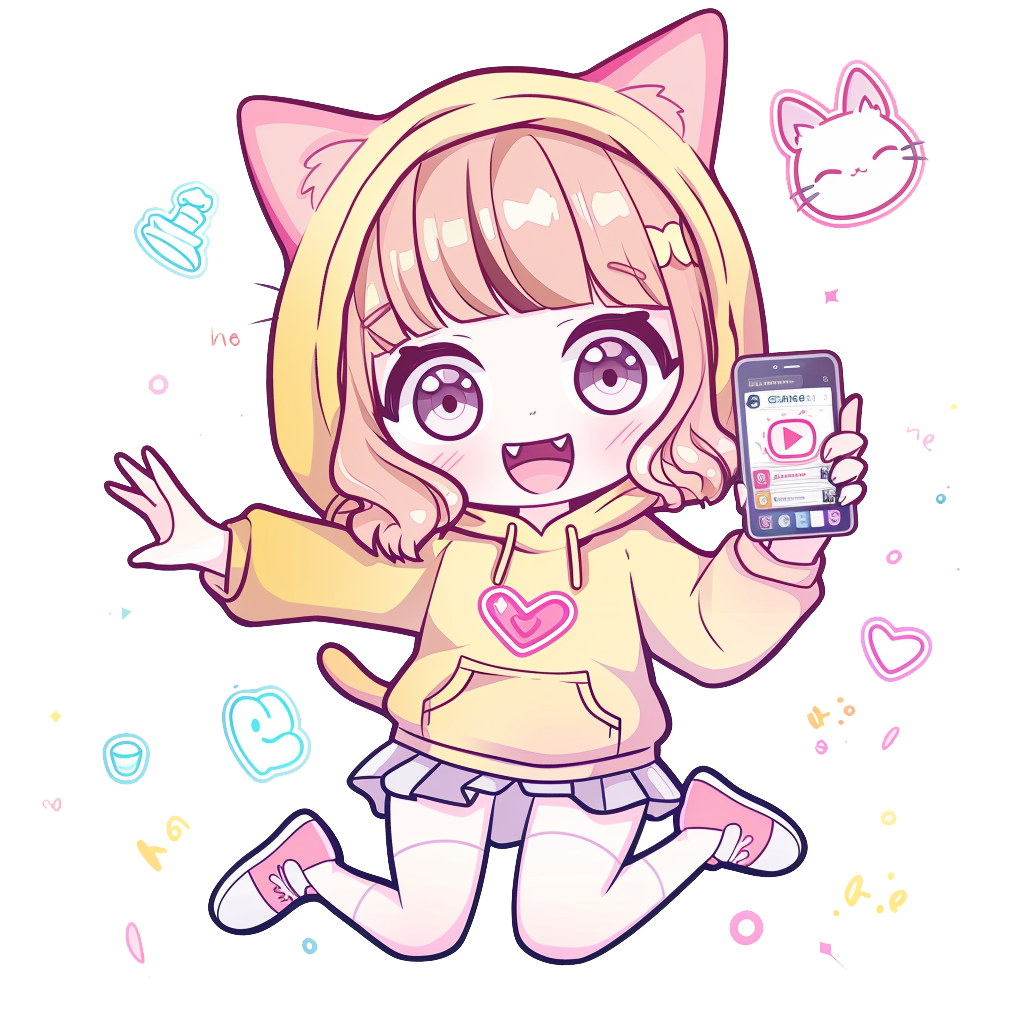 Cute chibi mascot